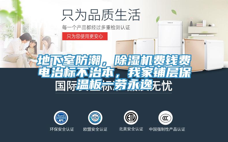 地下室防潮，猫咪成人官网费钱费电治标不治本，我家铺层保温板一劳永逸