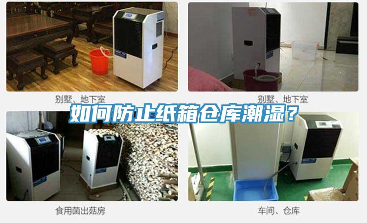 如何防止纸箱仓库潮湿？