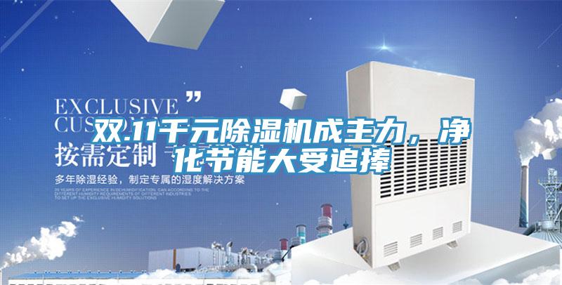 双.11千元猫咪成人官网成主力，净化节能大受追捧