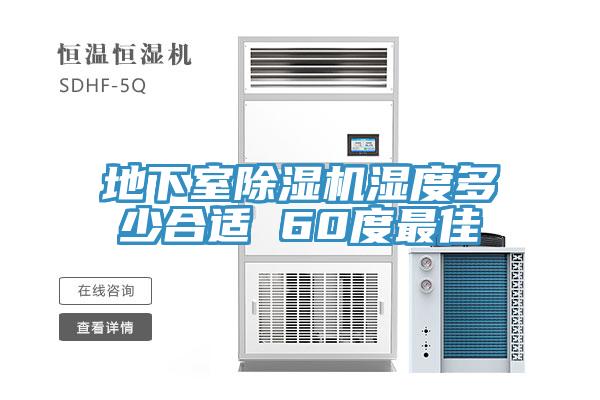 地下室猫咪成人官网湿度多少合适 60度最佳