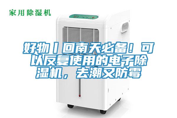 好物丨回南天必备！可以反复使用的电子猫咪成人官网，去潮又防霉