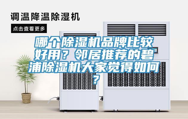 哪个猫咪成人官网品牌比较好用？邻居推荐的碧浦猫咪成人官网大家觉得如何？