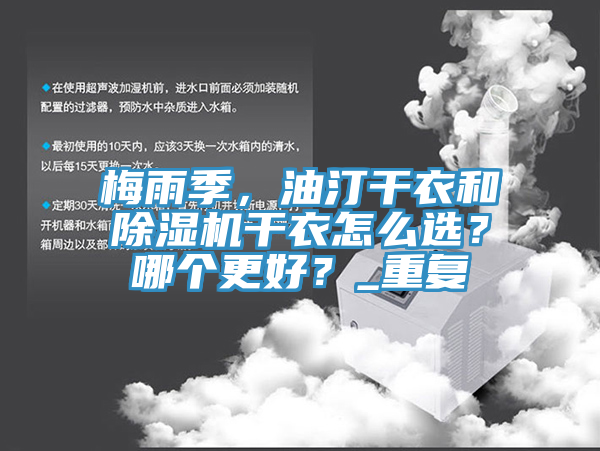 梅雨季，油汀干衣和猫咪成人官网干衣怎么选？哪个更好？_重复