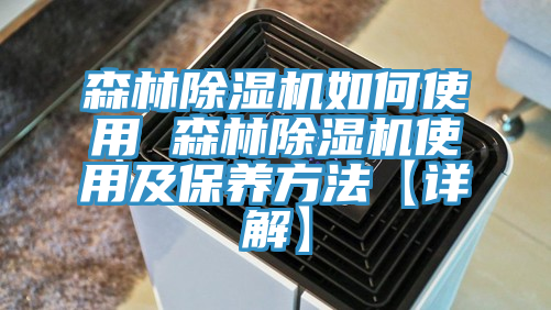 森林猫咪成人官网如何使用 森林猫咪成人官网使用及保养方法【详解】