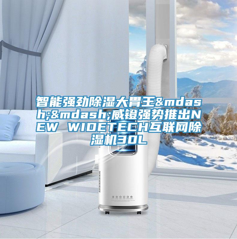 智能强劲除湿大胃王——威镫强势推出NEW WIDETECH互联网猫咪成人官网30L