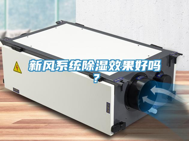新风系统除湿效果好吗？