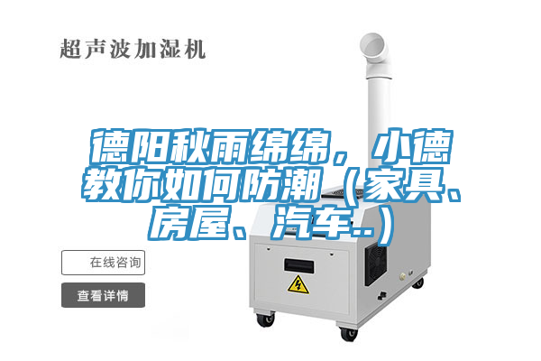 德阳秋雨绵绵，小德教你如何防潮（家具、房屋、汽车..）