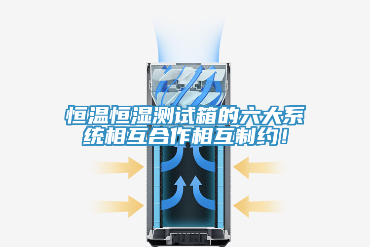 恒温恒湿测试箱的六大系统相互合作相互制约！