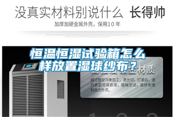恒温恒湿试验箱怎么样放置湿球纱布？