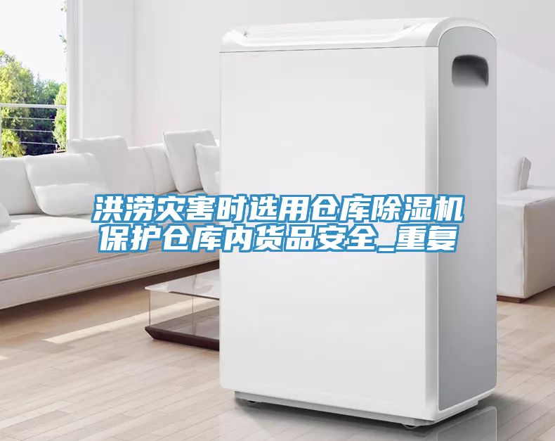 洪涝灾害时选用仓库猫咪成人官网保护仓库内货品安全_重复