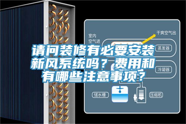 请问装修有必要安装新风系统吗？费用和有哪些注意事项？