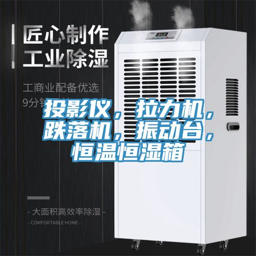 投影仪，拉力机，跌落机，振动台，恒温恒湿箱