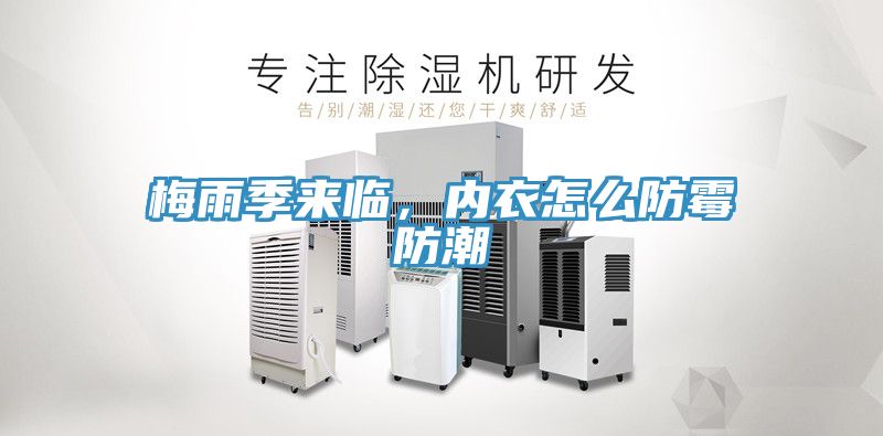 梅雨季来临，内衣怎么防霉防潮