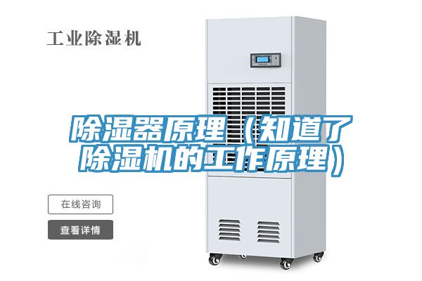 除湿器原理（知道了猫咪成人官网的工作原理）
