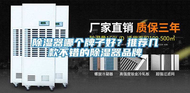 除湿器哪个牌子好？推荐几款不错的除湿器品牌