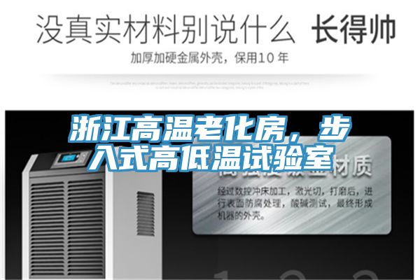 浙江高温老化房，步入式高低温试验室