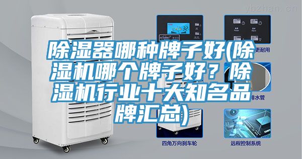 除湿器哪种牌子好(猫咪成人官网哪个牌子好？猫咪成人官网行业十大知名品牌汇总)