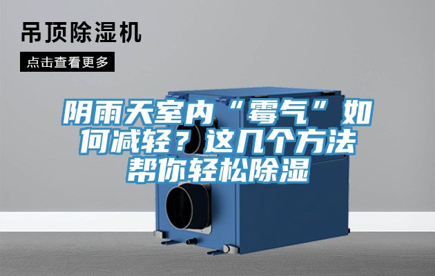 阴雨天室内“霉气”如何减轻？这几个方法帮你轻松除湿