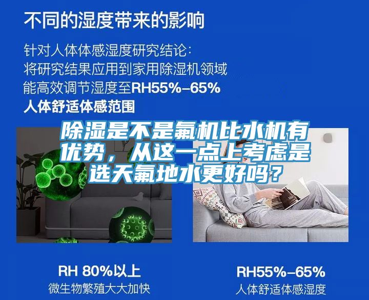 除湿是不是氟机比水机有优势，从这一点上考虑是选天氟地水更好吗？