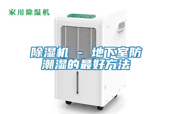 猫咪成人官网 - 地下室防潮湿的最好方法