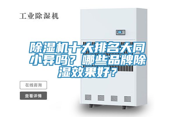 猫咪成人官网十大排名大同小异吗？哪些品牌除湿效果好？