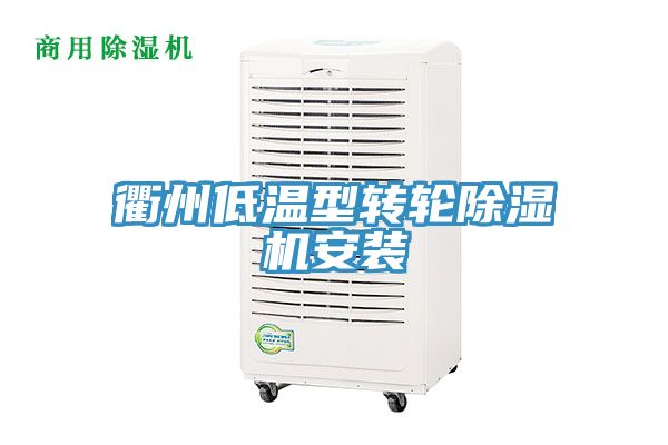 衢州低温型转轮猫咪成人官网安装