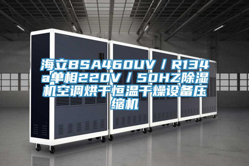 海立BSA460UV／R134a单相220V／50HZ猫咪成人官网空调烘干恒温干燥设备压缩机