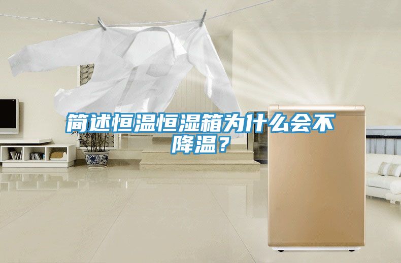 简述恒温恒湿箱为什么会不降温？