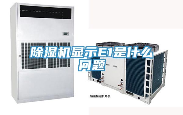 猫咪成人官网显示E1是什么问题