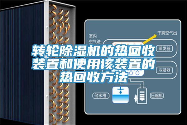 转轮猫咪成人官网的热回收装置和使用该装置的热回收方法