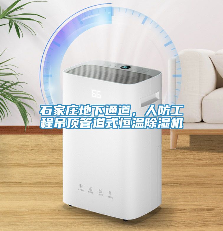 石家庄地下通道，人防工程吊顶管道式恒温猫咪成人官网