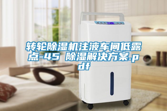转轮猫咪成人官网注液车间低露点-45℃除湿解决方案.pdf